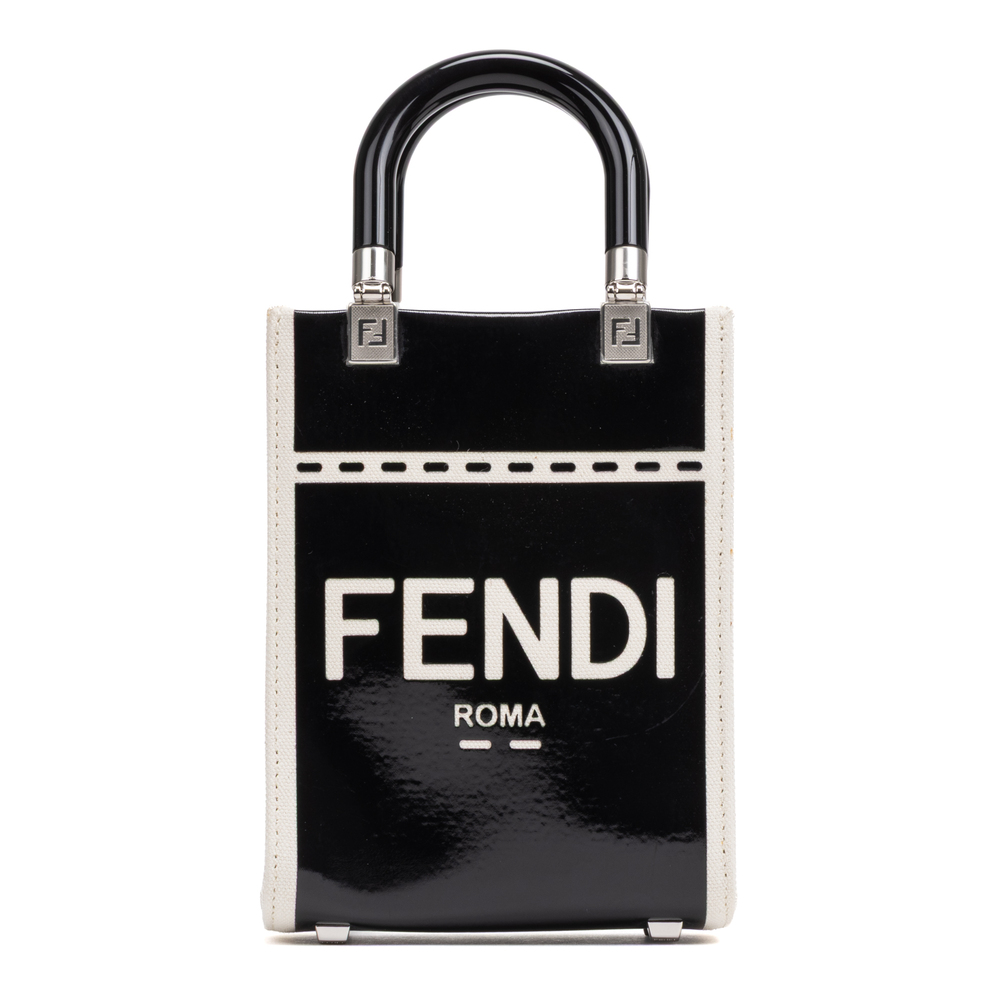 Fendi Mini Sunshine Shopper Tote Mini